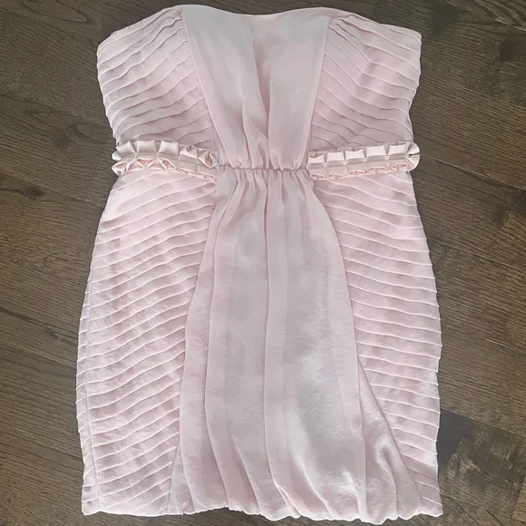 BCBGeneration Mini Strapless Ruffle Dress - Picture 4 of 11